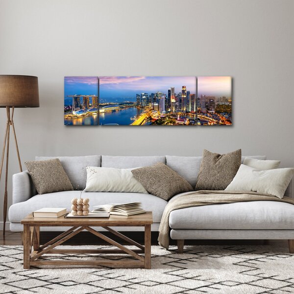 Obraz - Singapur, Azja (170x50 cm)