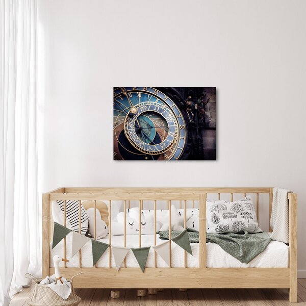 Obraz - Praski zegar astronomiczny, Praga (70x50 cm)