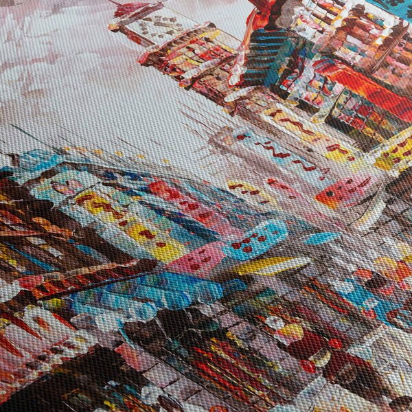 Obraz - Hong Kong, obraz olejny (70x50 cm)