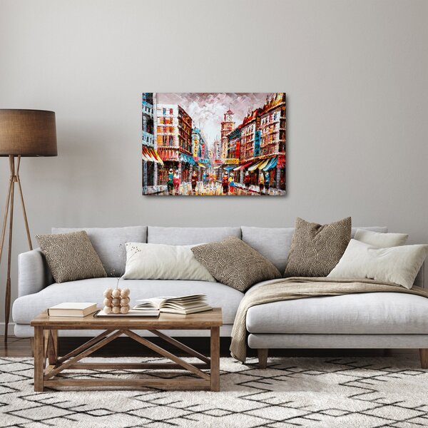 Obraz - Hong Kong, obraz olejny (70x50 cm)
