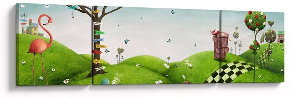 Obraz wspaniałego krajobrazu (170x50 cm)