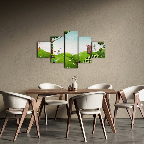 Obraz wspaniałego krajobrazu (125x70 cm)