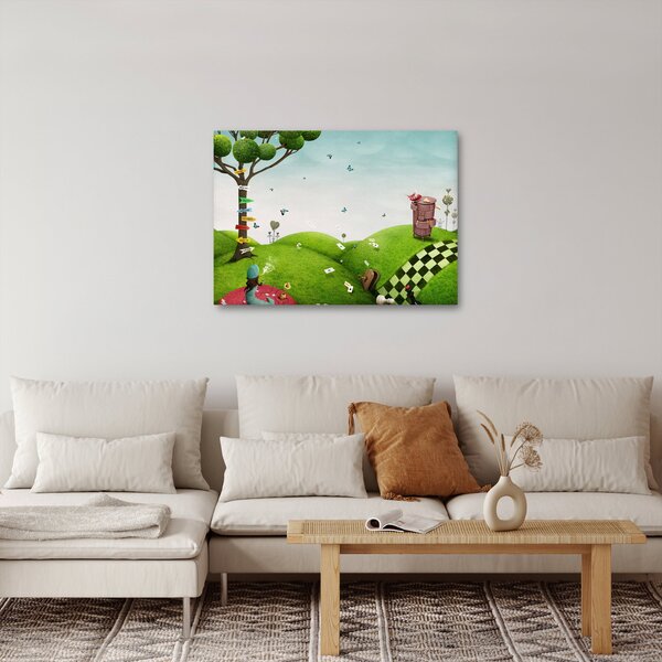 Obraz wspaniałego krajobrazu (70x50 cm)