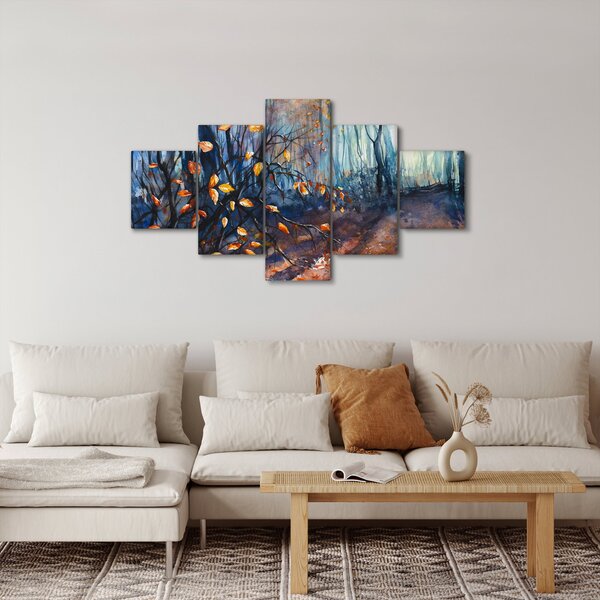 Obraz - Promienie jesiennego słońca (125x70 cm)
