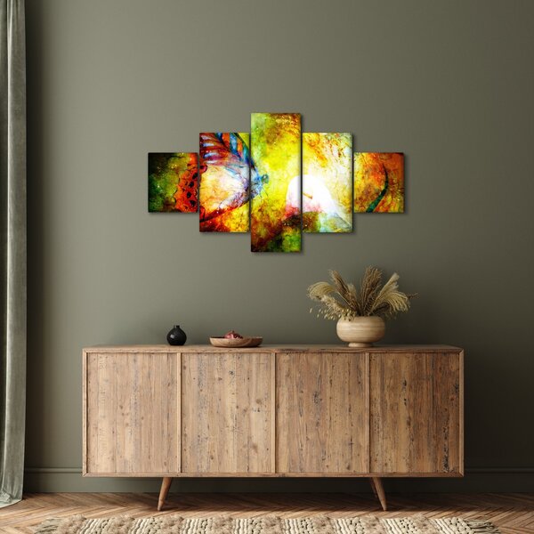 Obraz - Kosmiczny motyl (125x70 cm)