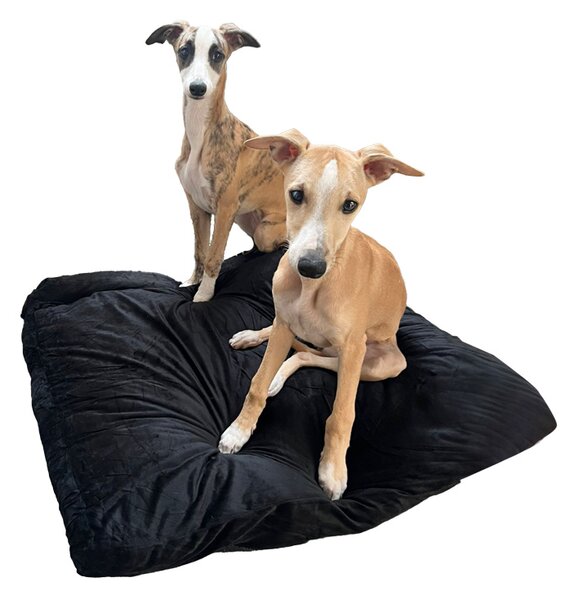 Miękka poduszka dla psa ROYAL PET 75x60 cm, czarna