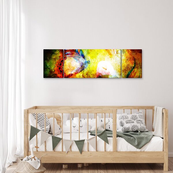 Obraz - Kosmiczny motyl (170x50 cm)
