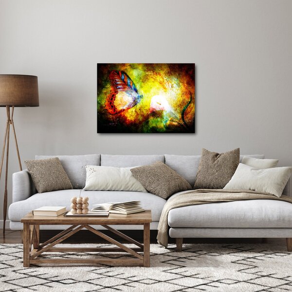 Obraz - Kosmiczny motyl (70x50 cm)