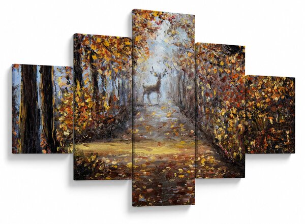 Obraz - Duch lasu (125x70 cm)