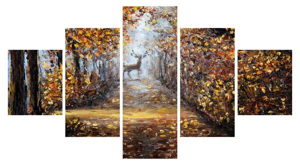 Obraz - Duch lasu (125x70 cm)