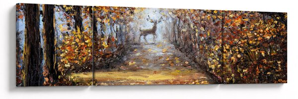 Obraz - Duch lasu (170x50 cm)