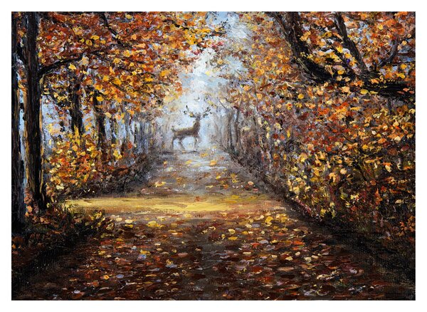 Obraz - Duch lasu (70x50 cm)