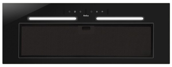 Okap AMICA OMP9554BG Czarny 447m3/h 63dB klasa C OÅwietlenie LED