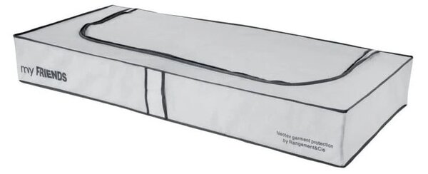 Biały organizer pod łóżko Compactor Underbed White