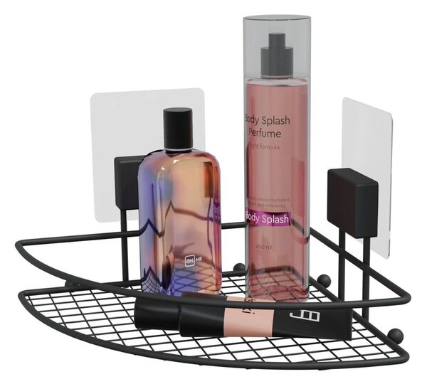 Samoprzyczepna narożna półka łazienkowa Compactor Magic Bath