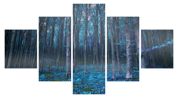 Obraz - Magiczny las (125x70 cm)