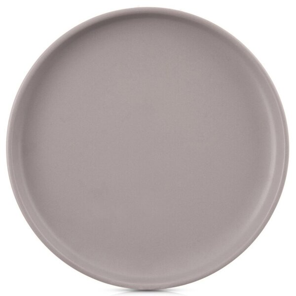 Talerz deserowy ceramiczny szary SKANDI 20,5 cm