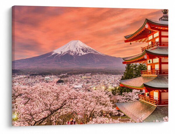 Obraz - Fujiyoshida, Japonia (70x50 cm)