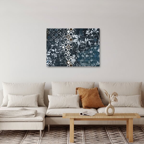 Obraz z kwiatowym wystrojem (70x50 cm)