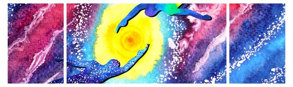 Obraz - Dotyk (170x50 cm)