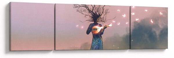 Obraz - Żywa natura (170x50 cm)