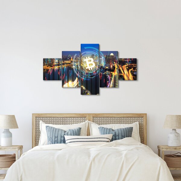 Obraz - Miasto Inwestycji (125x70 cm)