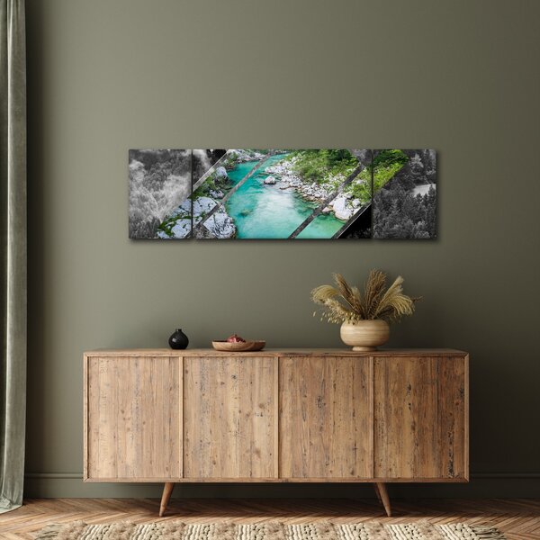 Obraz - Dzika przyroda (170x50 cm)