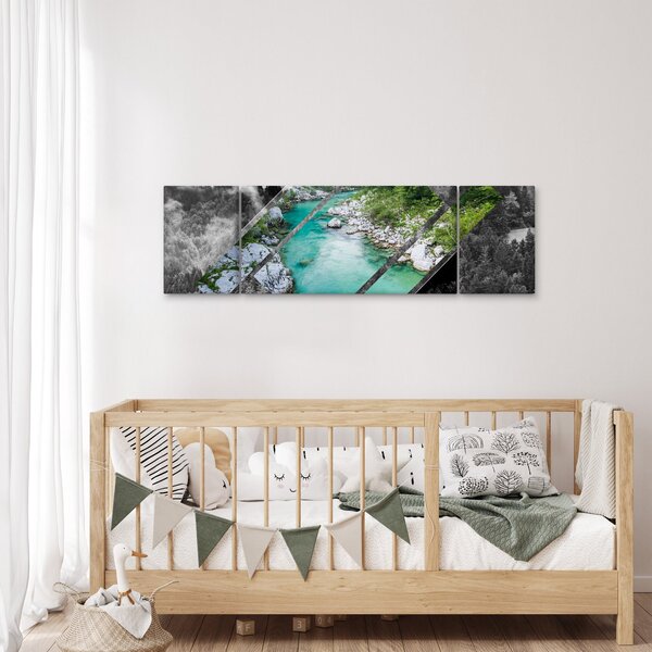 Obraz - Dzika przyroda (170x50 cm)