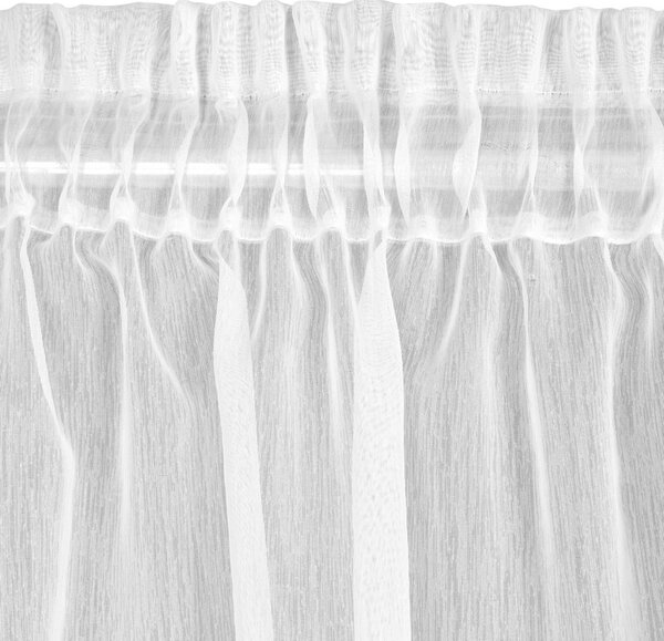 Firana gotowa EUROFIRANY Rebecca 400 x 250 cm BiaÅy