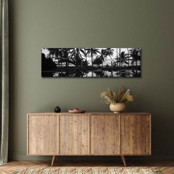 Obraz tropikalnej wyspy (170x50 cm)
