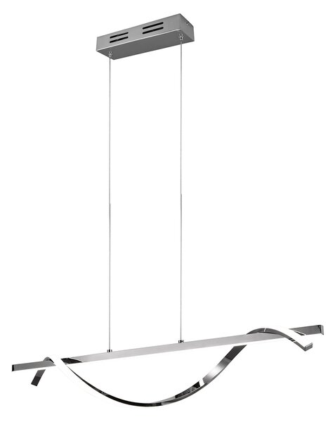 Design hanging lamp steel incl. LED 3-step dimmable - Sander Oswietlenie wewnetrzne