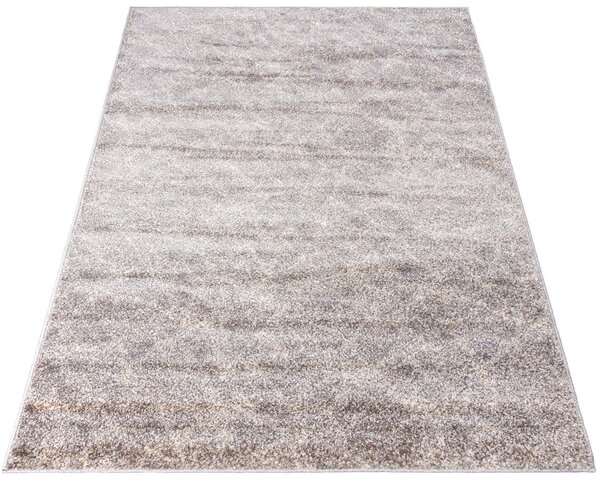 Szaro-beżowy prostokątny dywan nowoczesny - Uwis 13X