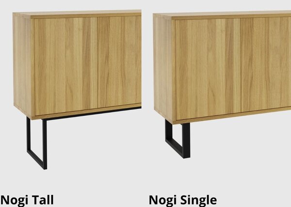 Komoda Young loft I - drewniana, trwała komoda do salonu