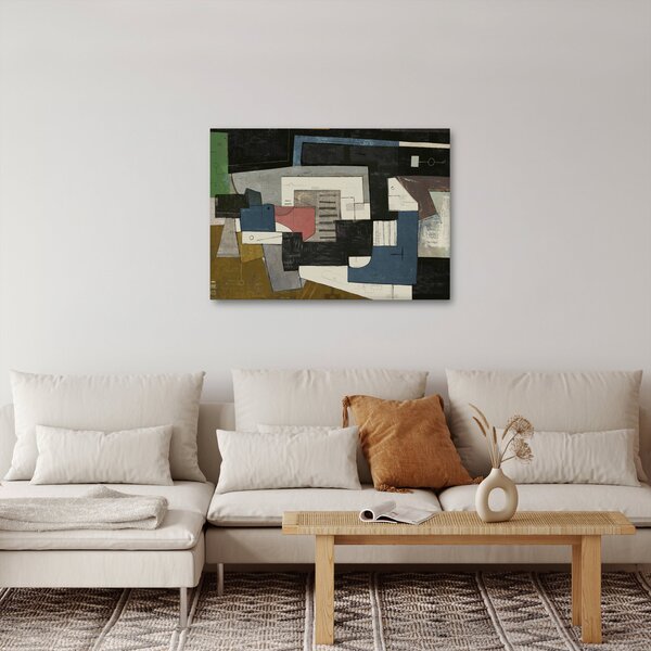 Obraz - Abstrakcja, kubizm (70x50 cm)