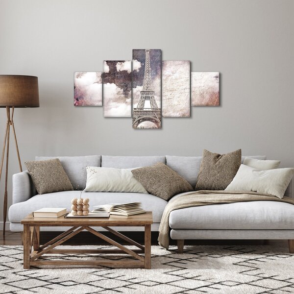 Obraz - Wieża Eiffla, Paryż, Francja (125x70 cm)