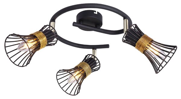 Globo Lampa sufitowa 54814-3 spirala, 3-punktowa
