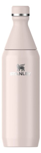 Jasnoróżowa butelka termiczna ze stali nierdzewnej 600 ml All Day Slim Bottle Rose Quartz – Stanley