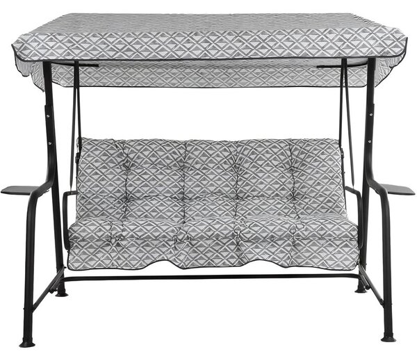 Huśtawka ogrodowa PATIO Hawaii Black Edition H039-06PB