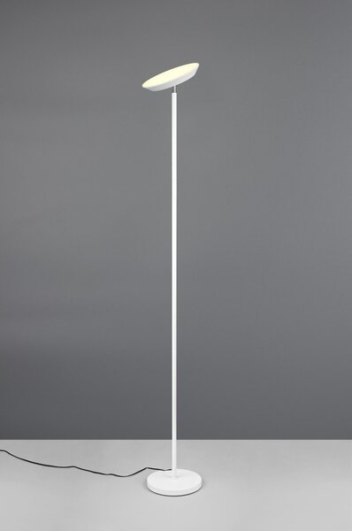 Biała lampa stojąca LED (wysokość 178 cm) Specter – Reality