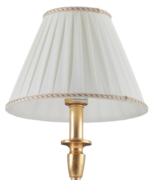 ORION Lampa stołowa DONATA, kremowy / amber, salon / jadalnia, tworzywo sztuczne, antyczny