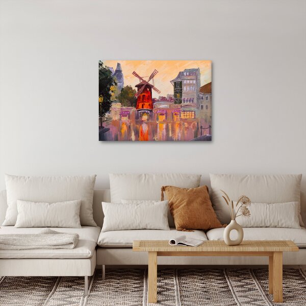 Obraz - Moulin Rouge, Paryż, Francja (70x50 cm)