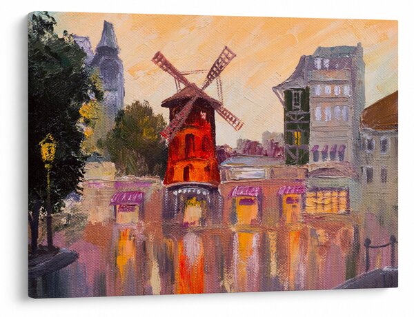 Obraz - Moulin Rouge, Paryż, Francja (70x50 cm)