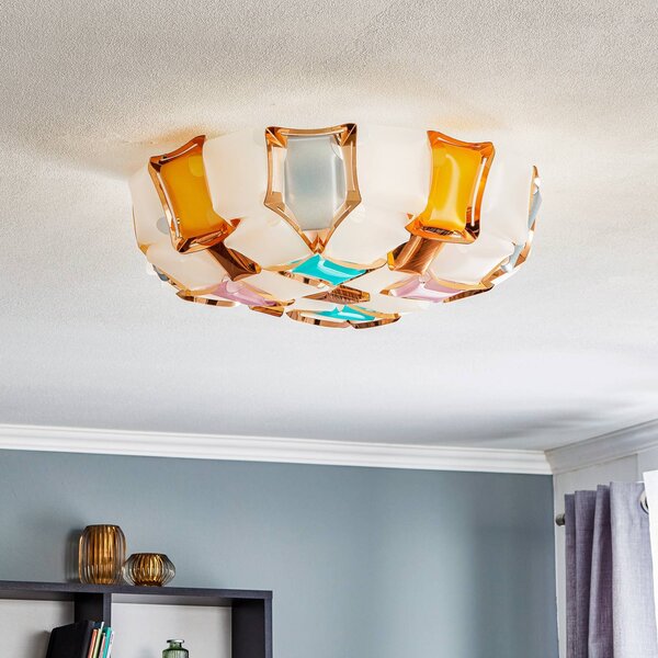 Slamp Lampa sufitowa designerska Mida, możliwość ściemniania, multikolor, salon / jadalnia, tworzywo sztuczne, design