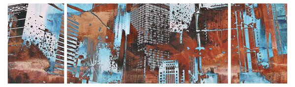 Obraz - Wieżowce (170x50 cm)