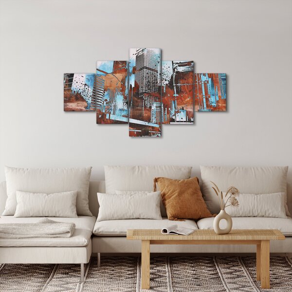 Obraz - Wieżowce (125x70 cm)