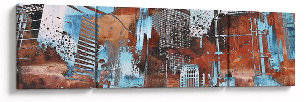 Obraz - Wieżowce (170x50 cm)