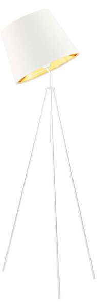 Lampa stojąca podłogowa przegubowa regulowana trójnóg z abażurem stożek DECO