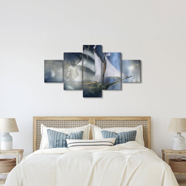 Obraz - Statek widmo (125x70 cm)