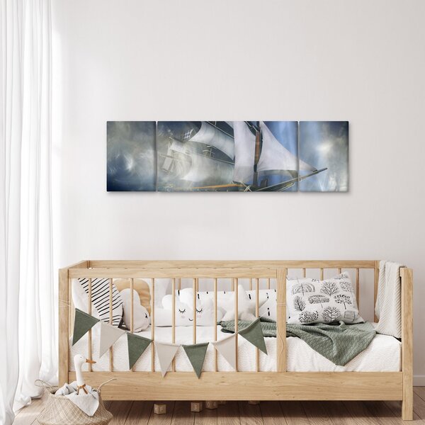 Obraz - Statek widmo (170x50 cm)
