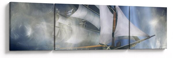 Obraz - Statek widmo (170x50 cm)